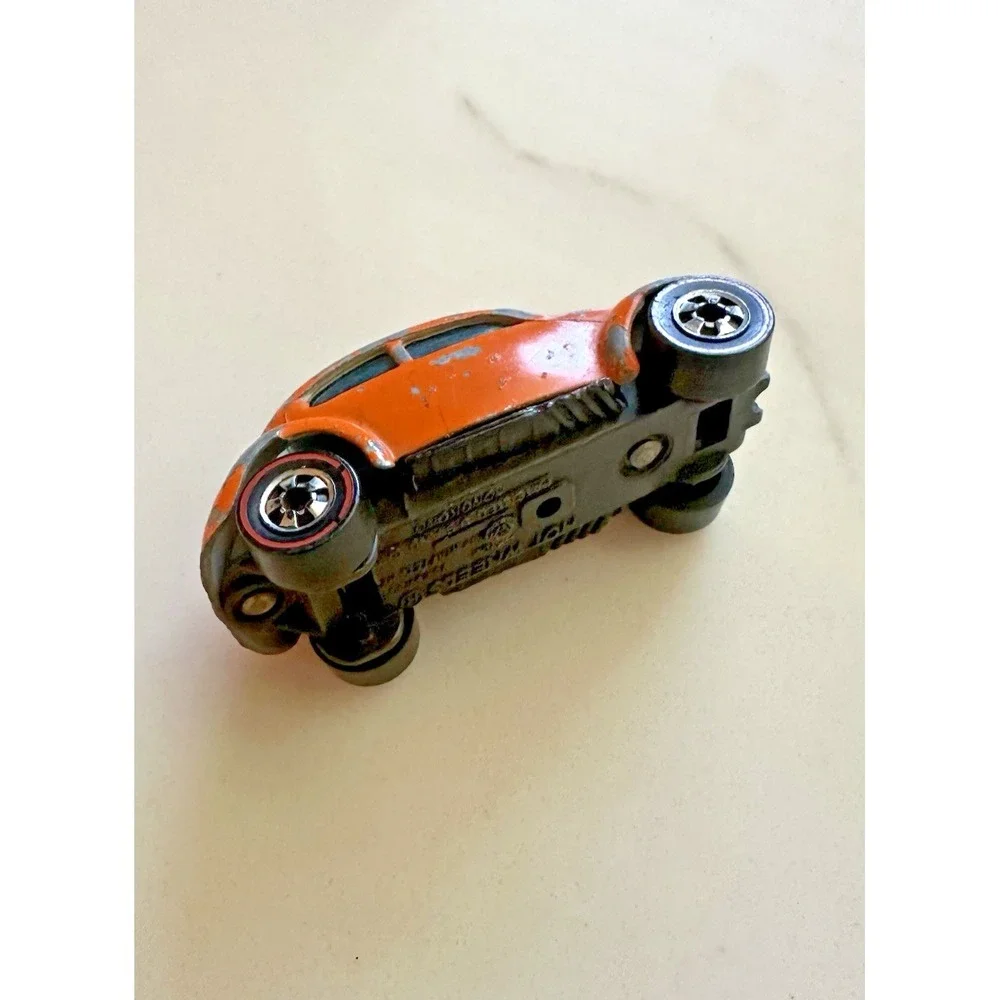 Hot Wheels 1967 Redline Volkswagen Beetle VW Bug Custom Orange Vintage Mattel